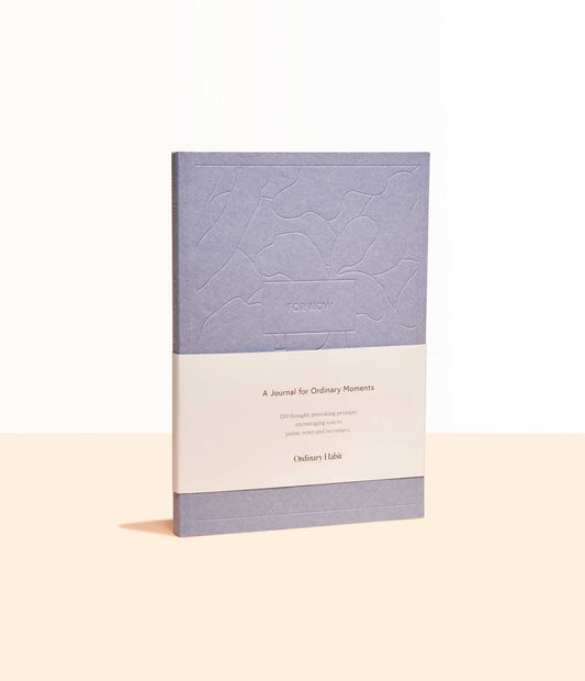 Journal by Ordinary Habit for ordinary moments and daily diary.